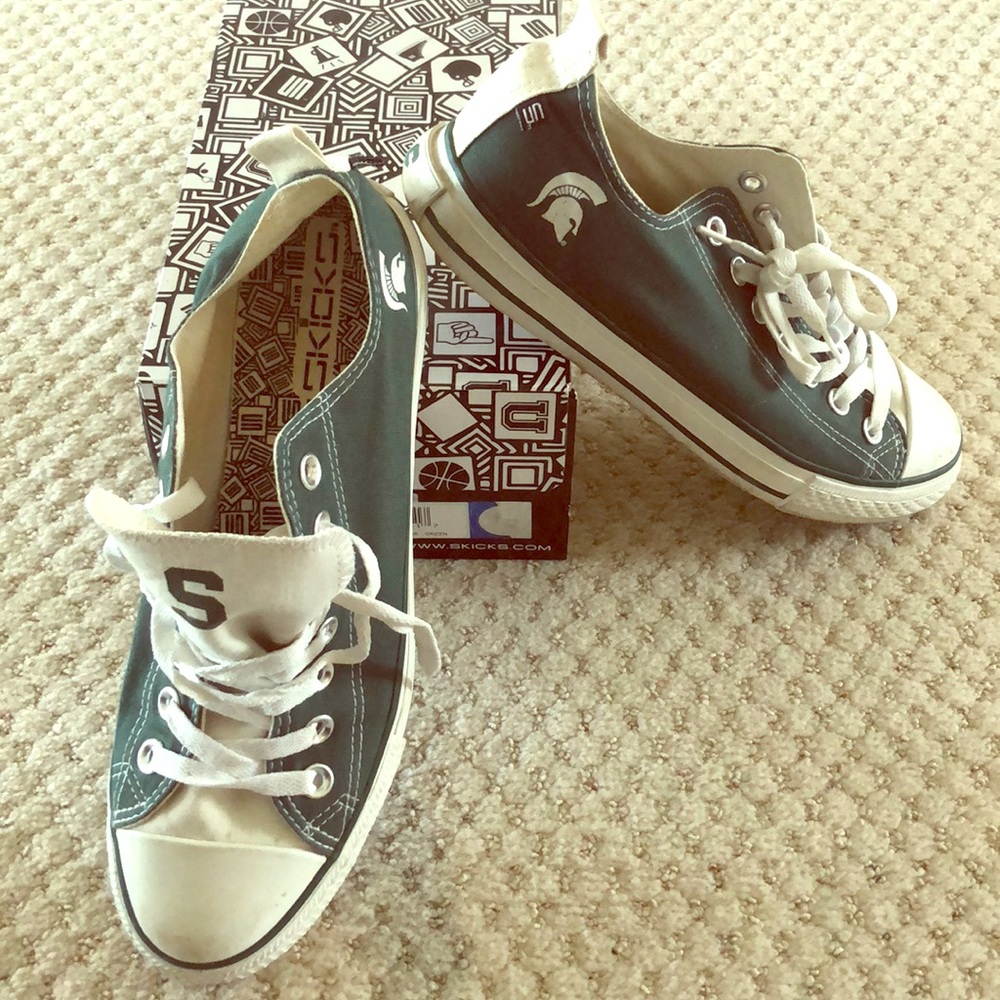 Michigan State University Lace Ups